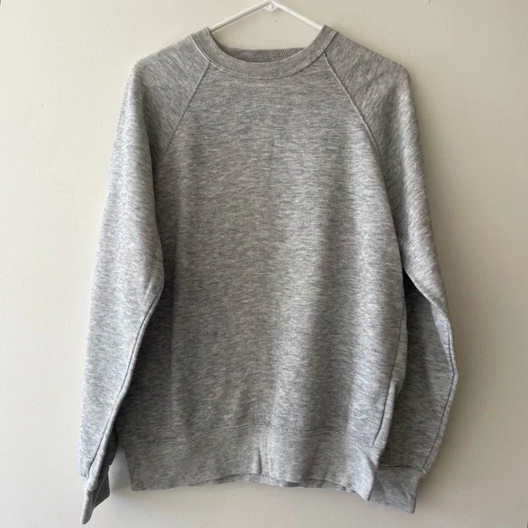 Vintage Handmade Heather Gray Turtle Sweatshirt Size XL - Picture 4 of 7